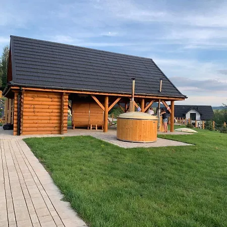 Domki Zagroda Domek Z Bala Z Basenem &Sauna & Jacuzzi & Balia Slopnice Exteriér fotografie