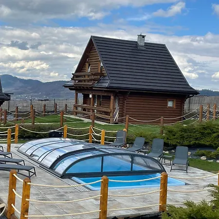 Domki Zagroda Domek Z Bala Z Basenem &Sauna & Jacuzzi & Balia Slopnice Exteriér fotografie