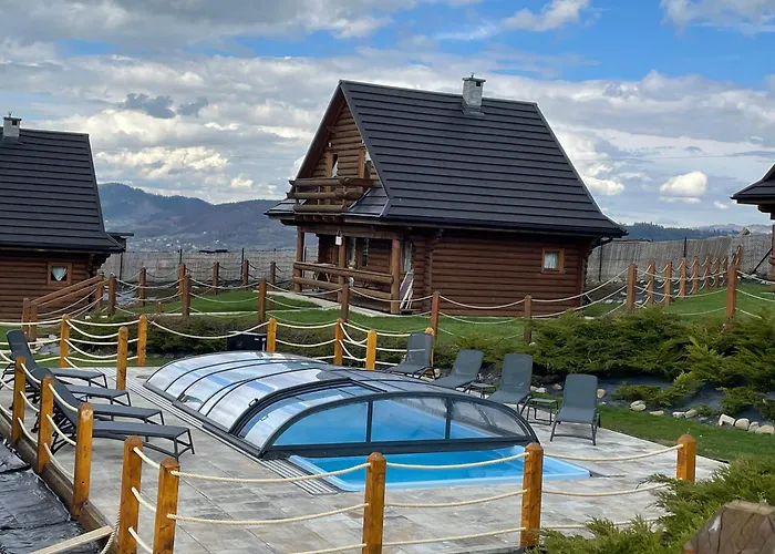 Domki Zagroda Domek Z Bala Z Basenem &Sauna & Jacuzzi & Balia